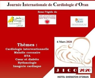 Journée Internationale De Cardiologie- Le 06 mars 2020- Hôtel Sheraton dOran