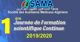 1ère Journée de Formation scientifique Continue 2019 /2020- 26 octobre 2019, Alger.