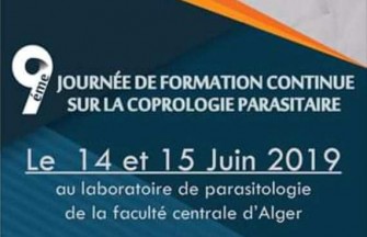 9ème Journée de Formation Continue de la SAPMM - 14 au 15 Juin 2019 à Alger