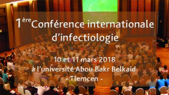1ère conference internationale d’infectiologie - 10 et 11 mars 2018 à Tlemcen