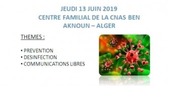 12ème Journée Nationale dHygiène Hospitalière - 13 juin 2019 à Alger