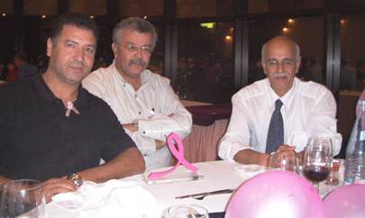 Le Pr. Bouzid en compagnie du Dr. Salah-Laouar et du Pr. Abid