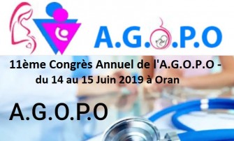 11ème Congrès Annuel de lA.G.O.P.O - 14 au 15 Juin 2019 à Oran