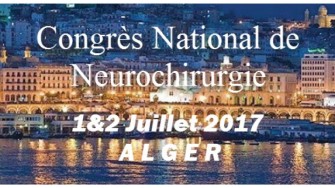 Congrès de Neurochirurgie le 1 et 2 Juillet 2017 